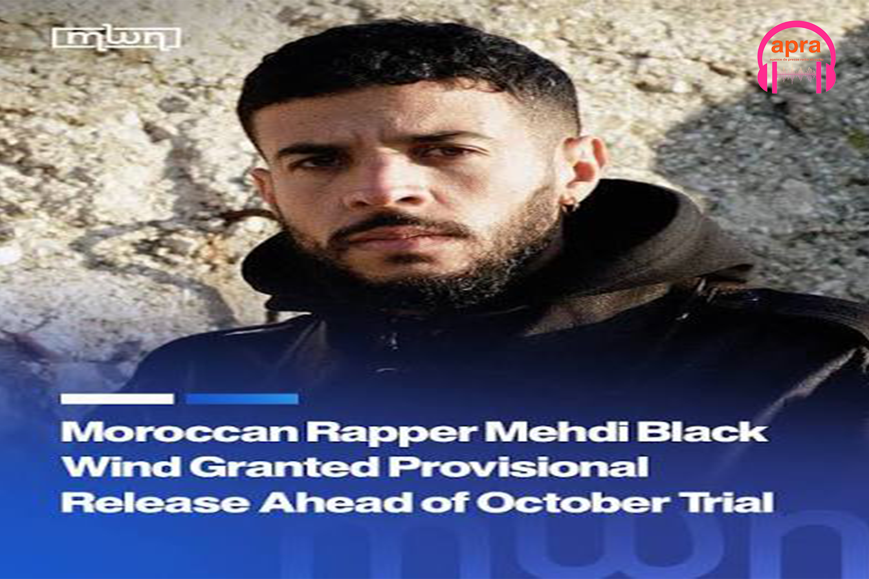 Culture / Maroc : liberté provisoire accordée au rappeur Mehdi Black Wind.
