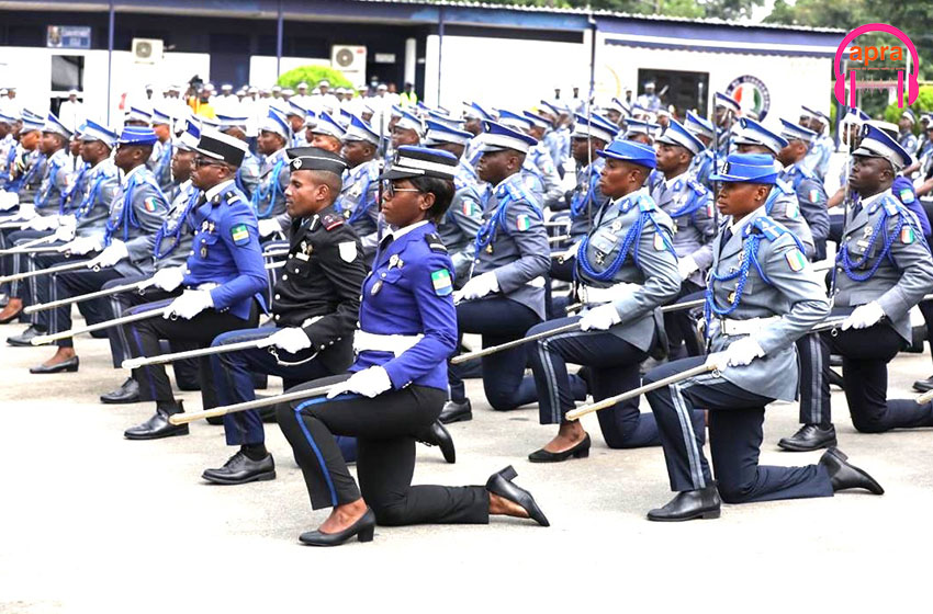 Gendarmerie nationale : 70 officiers-élèves et 1422 élèves sous-officiers prêtent serment