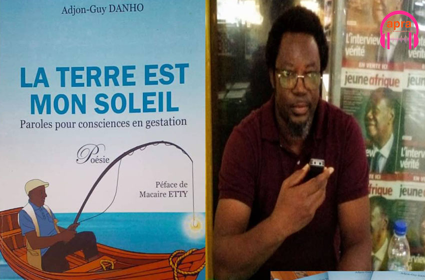 Dédicace de livre : Adjon Guy Danho présente « LA TERRE EST MON SOLEIL »