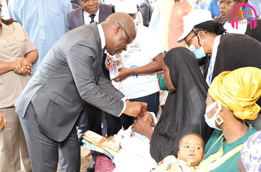 Santé : Lutte contre la poliomyélite : Début de la campagne de vaccination contre le virus de la polio en Côte d'Ivoire.