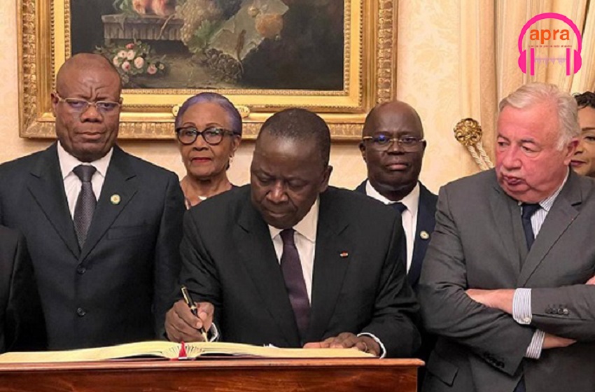 visite du Sénat de Côte d’Ivoire au Sénat de France.