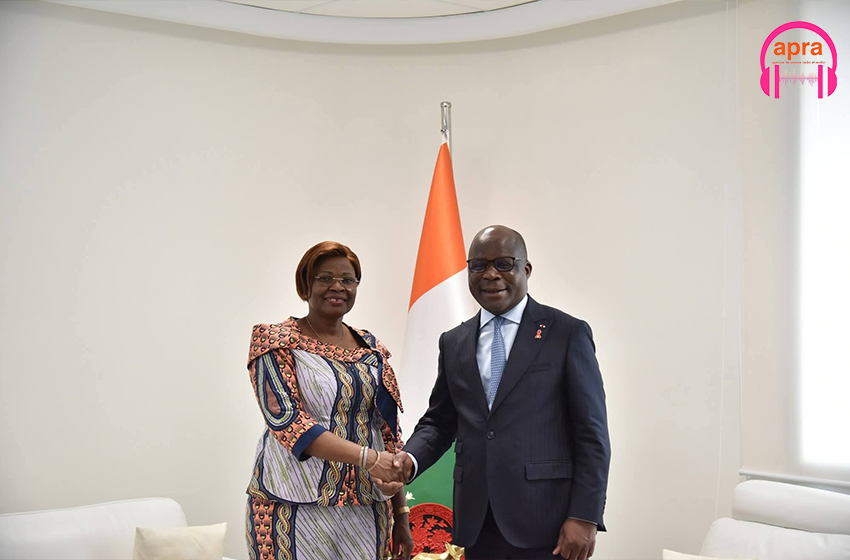 SANTE / Coopération sanitaire : Pierre N’gou Dimba salue l’héritage exemplaire de Cécile Compaoré Zoungrana au terme de sa mission.