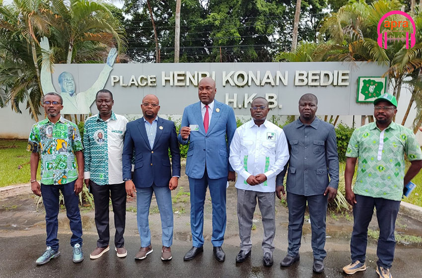 Actualité nationale/ralliement : Gilbert Francis Kacou reetourne au PDCI-RDA