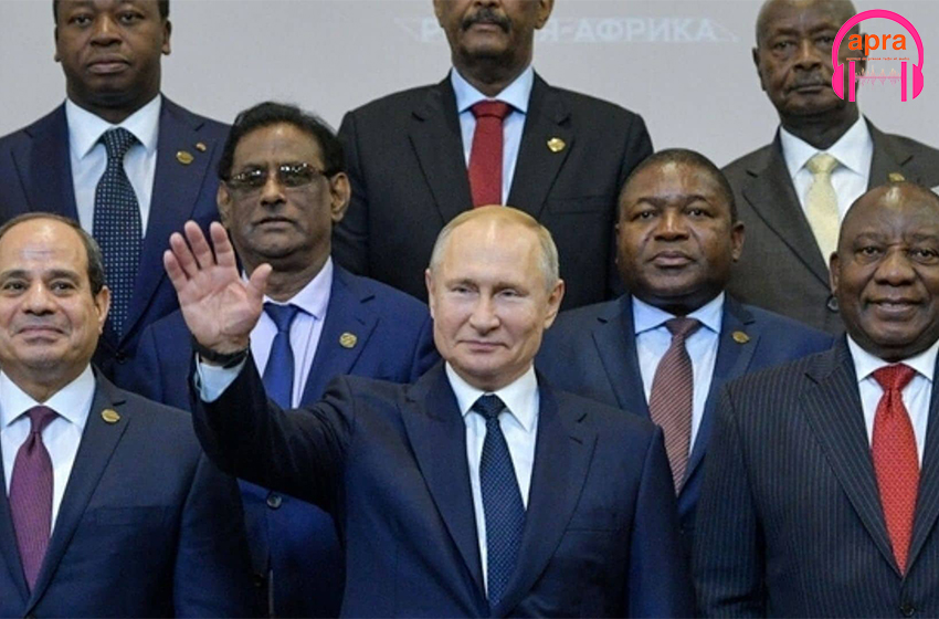 Diplomatie  : Malgré la guerre, la Russie courtise l’Afrique.
