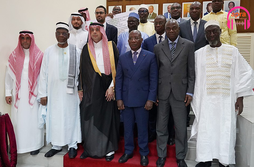 Relation diplomatique : le Ministre Léon Kakou Adom a reçu l’Ambassadeur du royaume d’Arabie Saoudite
