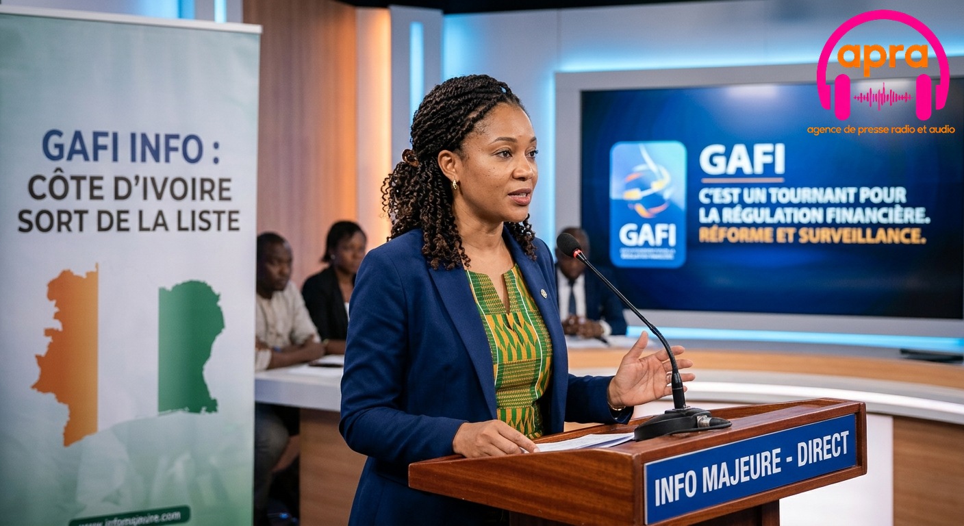 Régulation financière : La Côte d’Ivoire franchit un cap majeur après son retrait de la liste du GAFI.