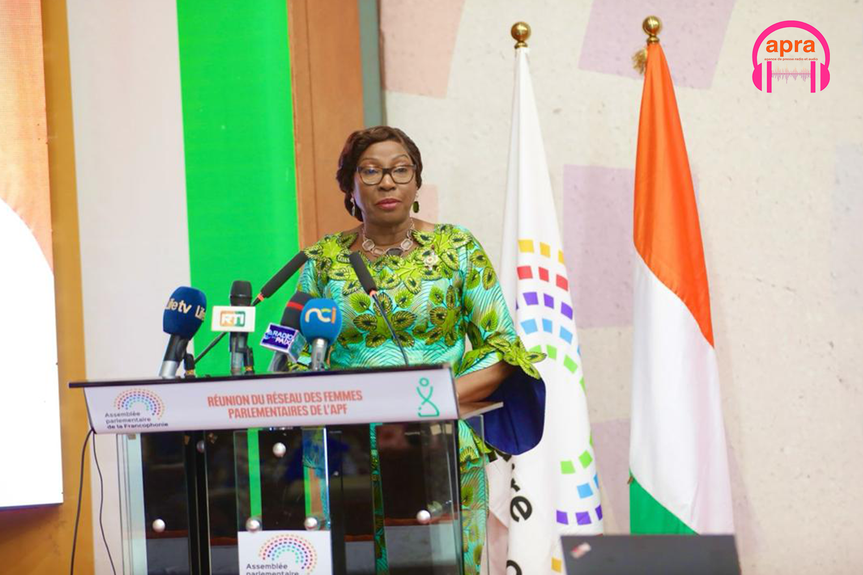 Diplomatie parlementaire/ A Yamoussoukro, Kandia Kamissoko Camara plaide pour un leadership féminin de rupture.