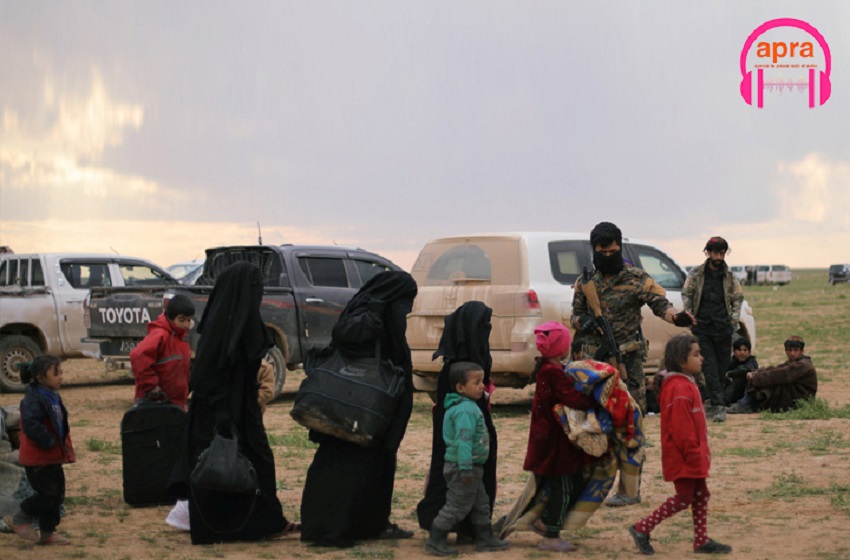 France : des familles de djihadistes rapatriées de camps syriens.
