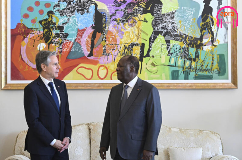 Coopération: le secrétaire d'État américain Anthony Blinken en visite de travail en Côte d’Ivoire