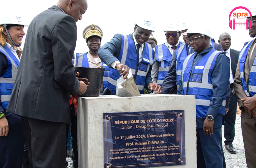 Enseignement supérieur : une nouvelle cité universitaire de 1 194 lits en construction à l’INPHB de Yamoussoukro