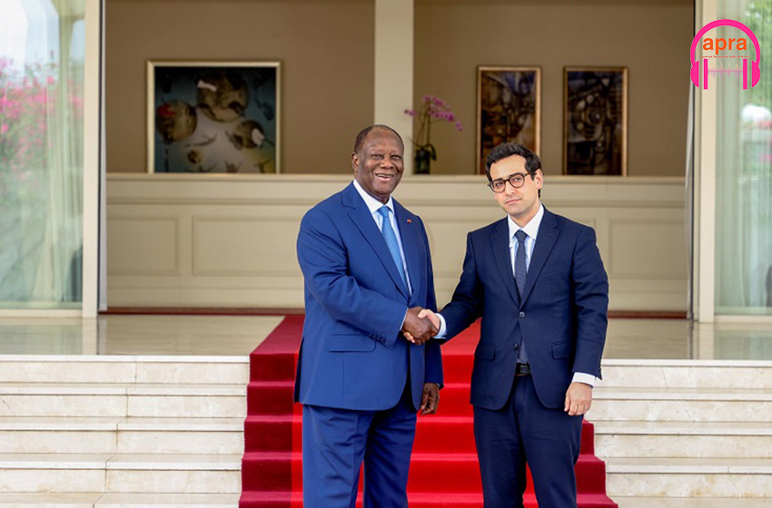Coopération/ Stéphane Séjourné se félicite des bonnes relations entre son pays et la Côte d’Ivoire