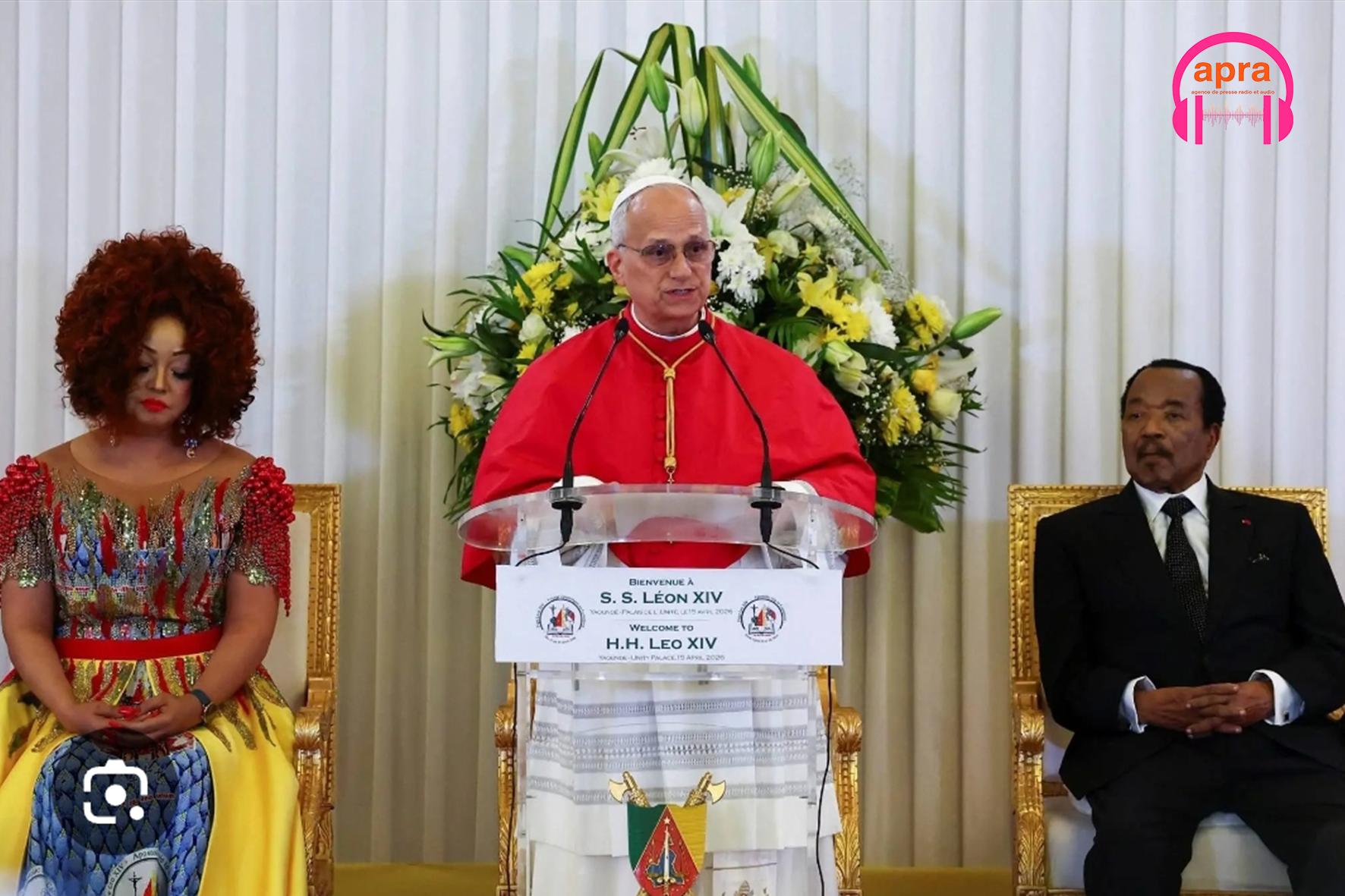 Actualité africaine / Cameroun : L’arrivée du pape Léon XIV entre ferveur populaire et attentes politiques.